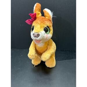 FurReal Friends Mama Josie Kangaroo Interactive Pet 70+ Sounds 2 babies & more